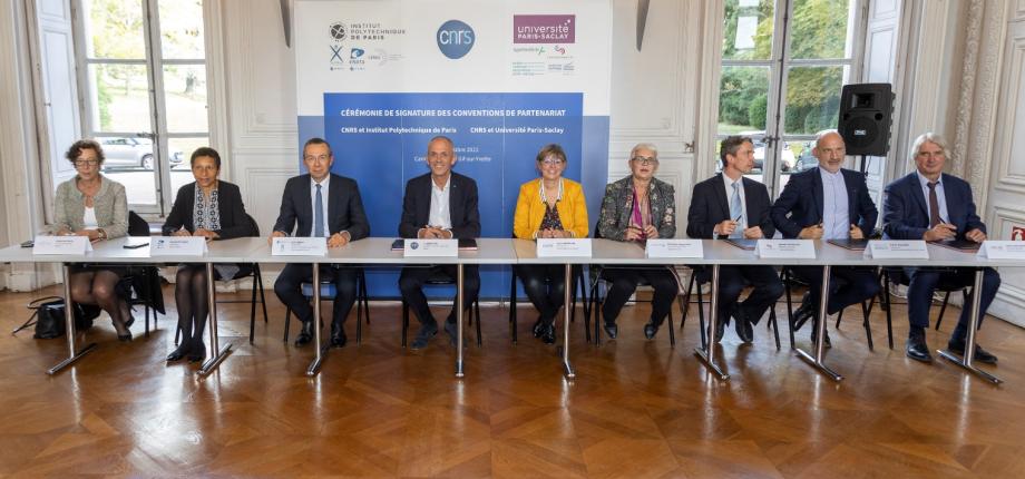 CNRS, Institut Polytechnique de Paris et Université Paris-Saclay : une ambition partagée d’accroître l’attractivité du plateau de Saclay avec une recherche scientifique de haut niveau